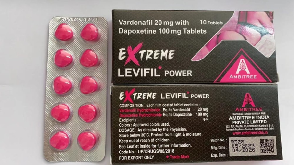 粉女郎 – 艾力达双效片 伐地那非20mg+达泊西汀100mg